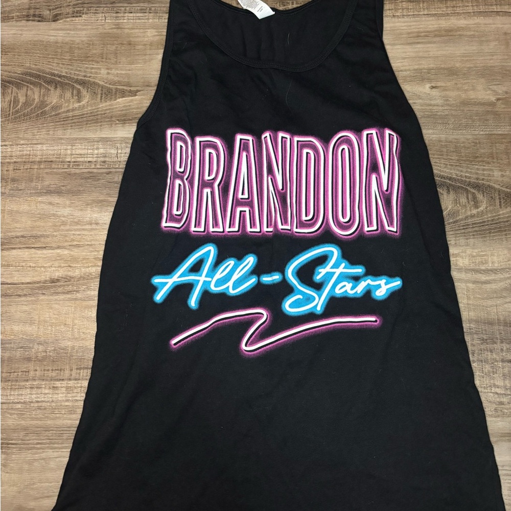 Black Brandon All-Stars Tank Top